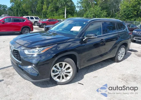 2024 Toyota Highlander Hybrid Limited z USA, uszkodzony, nr VIN 5TDYARAH8RS538092